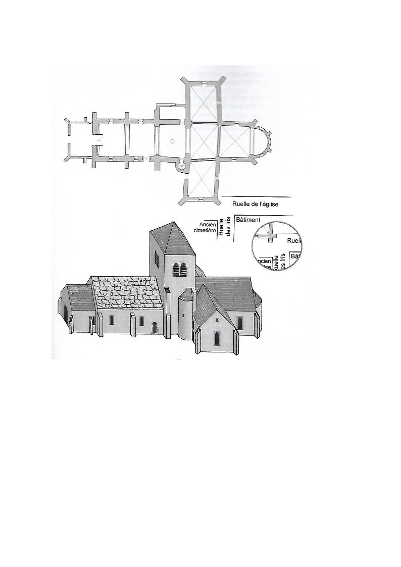 Le premier transept, le chœur et le porche, XIIIe siècle 